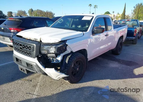 2022 Nissan Frontier King Cab S 4X2 z USA, uszkodzony, nr VIN 1N6ED1CL5NN618251